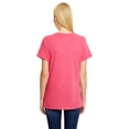 thumbnail image 3 of Hanes Ladies' X-Temp Triblend V-Neck T-Shirt - 42VT, 3 of 4