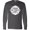 Titanium Grey, variant on Inktastic Proud Firefighter Aunt WHT Long Sleeve T-Shirt