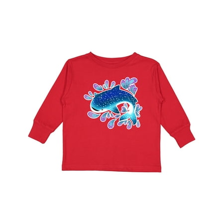 

Inktastic Cute Whale Shark Gift Toddler Boy or Toddler Girl Long Sleeve T-Shirt