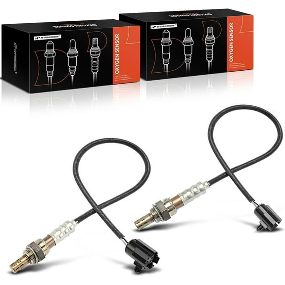 A-Premium O2 Oxygen Sensor Replacement for Jeep Cherokee Wrangler Dodge B2500 Dakota Stratus Ram 1500 2500 Upstream and Downstream 2-PC Set Fits select: 1997-1999 JEEP WRANGLER / TJ