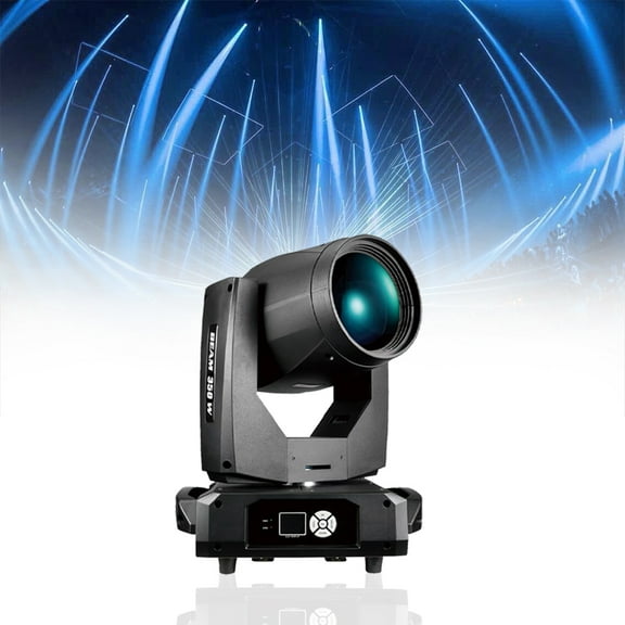 1Pack 350W Beam Stage Light Moving Head Light DJ Disco Event With 16 Prisms For DJ Disco Wedding
