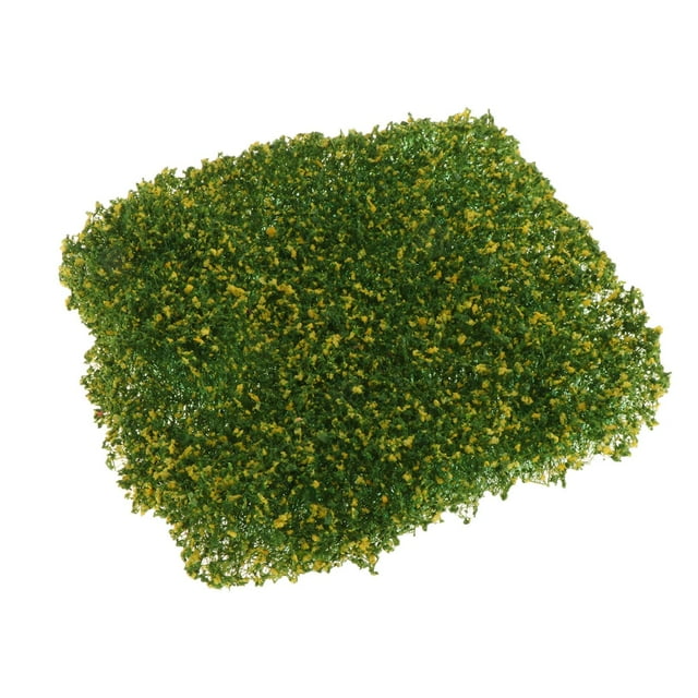 lionlar DIY Miniature Flower Cluster for Scenery Model Terrain Railway Scenery Decor Yellow