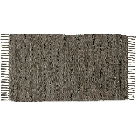 Cotton Rag Rug 36''x60'- 3’x5' - Multicolor Chindi Rug - Hand Woven Washable & Reversible for Living Room Kitchen Entryway Bedroom Rug Rag with Tassel