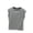 Gray, variant on Aursykel Women's Ribbed Tank Round Neck Sleeveless Shirts Top Spring Summer Casual Workout Gym Tee Tshirts