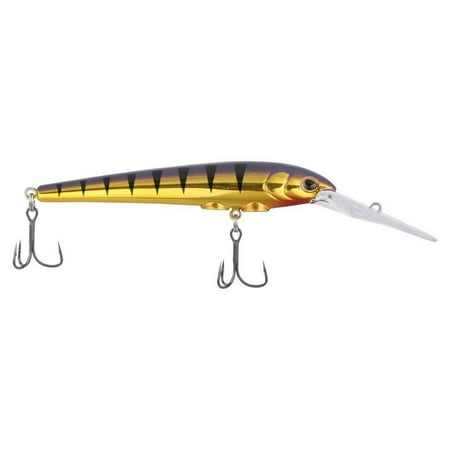 Berkley Deep Hit Stick Fishing Lure Purple Bengal 1/2 oz 4.25in Wide Aggressive Tail Action and Beefier Profile Equipped with Sharp Fusion19 Hook