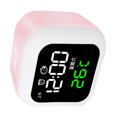 thumbnail image 4 of Réveil LED, Horloge Rechargeable USB avec Design Miroir Lampe de Nuit Réglable Horloge Numérique avec Pile pour Étudiants, 4 of 7