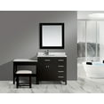 thumbnail image 2 of Design Element London 36" Single Sink Bathroom Vanity Set in Espresso with Make-up Table Set, 2 of 7