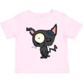thumbnail image 3 of Inktastic Goth Animals Pets Black Cat Boys or Girls Toddler T-Shirt, 3 of 5