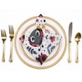thumbnail image 2 of WYYP Ladybugs Leaves Flowers Cloth Napkins Polyester Home Decor 6 PCS, 2 of 7