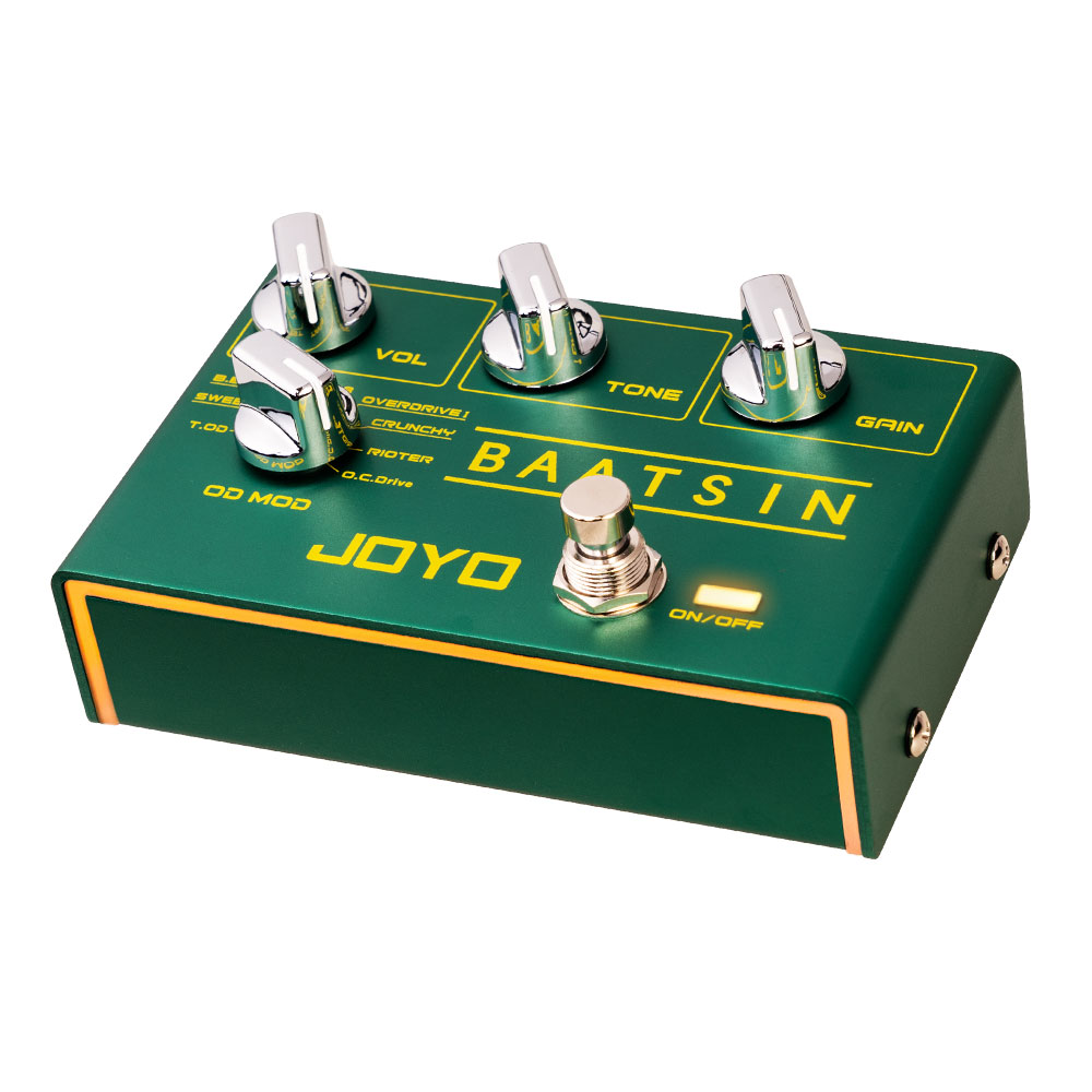 JOYO R-11 8 in 1 Overdrive Distortion Guitar Effect Pedal Classic Sounds True Bypass