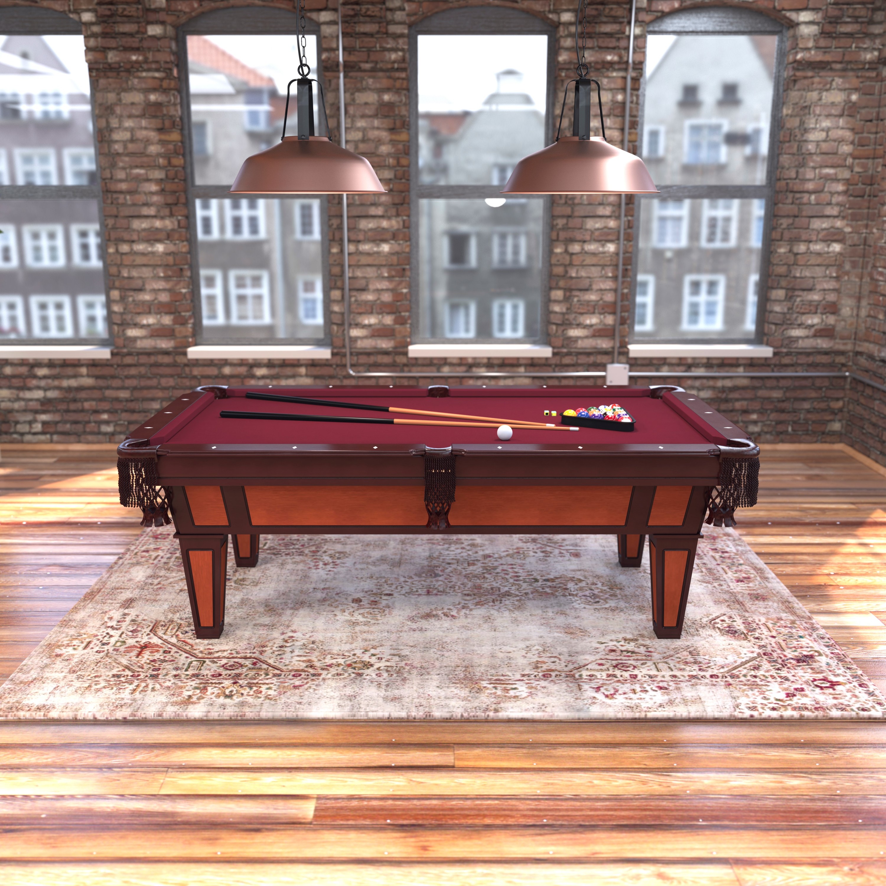 Fat Cat Reno 7.5' Pool Table with Pool Cues and Accessories - image 11 of 13