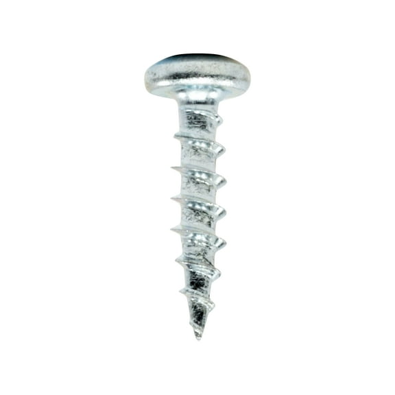 1000 Pack #8-11 x 3/4" Deep / Coarse Thread Phillips Pan Head Screws Zinc Plated,