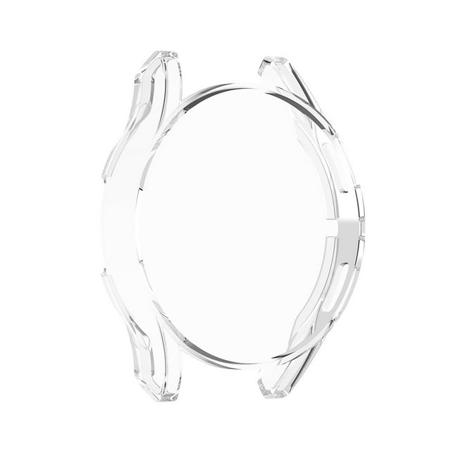 Tmvgtek Funda De Tpu Para Reloj Inteligente Para Samsung Galaxy Watch4 De 40 Mm (Blanco Transparente)