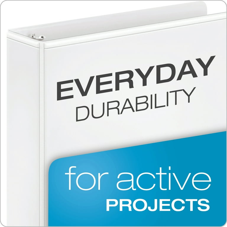 Performer ClearVue Slant-D Ring Binder, 3 Rings, 2 Performer ClearVue Slant-D Ring Binder, 3 Rings, 2