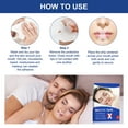 thumbnail image 6 of LDNIO Mouth Tape for Sleeping (120 Pcs) - Hypoallergic Strips for Sensitive Skin, Gentle Mouth Tape with Hole,  Medical Grade Adhesive Tape, 6 of 9