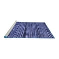 thumbnail image 2 of Ahgly Company Machine Washable Indoor Rectangle Abstract Blue Modern Area Rugs, 7' x 9', 2 of 4