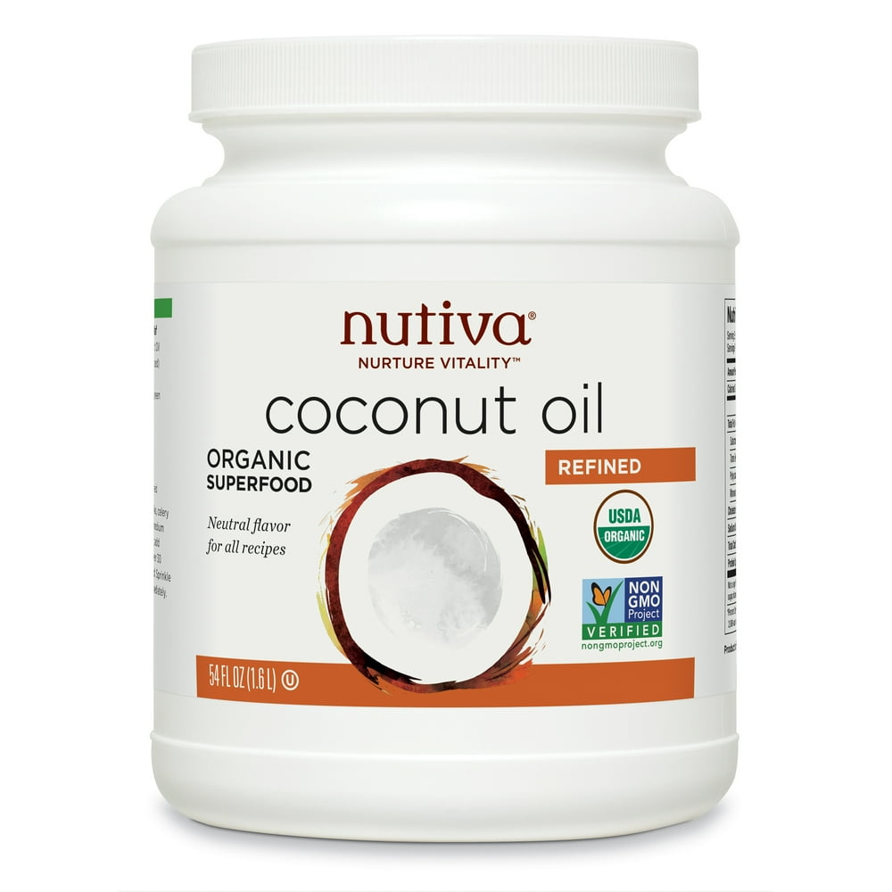 Nutiva Organic, Steam Refined Coconut Oil from nonGMO, Sustainably