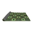 thumbnail image 2 of Ahgly Company Indoor Rectangle Oriental Turquoise Blue Modern Area Rugs, 2' x 3', 2 of 4