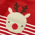thumbnail image 4 of Christmas Baby Romper Knitted Newborn Boy Girl Jumpsuit Cute Cartoon Elk Infant Xmas Clothing Set Long Sleeve Winter 0-18M, 4 of 7