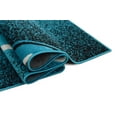 thumbnail image 5 of HR Swirls Pattern Area Rug 8x10 Geometric Pattern Modern Turquoise & Gray Carpet Comfy shed Free Stain Resistant, 5 of 7