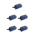 thumbnail image 2 of Sidaley Estuche de tela de gran capacidad con múltiples compartimentos para una fácil organización y clasificación Azul de tres capas Type2 NO2, 2 of 6