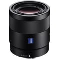 thumbnail image 1 of Lente fijo Sony Sonnar T* FE 55 mm F1.8 ZA SEL55F18Z con montura E de fotograma completo, 1 of 6