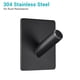 thumbnail image 3 of Aquaterior Hook Towel Hanger Adhesive Heavy Duty Stainless Steel Bathroom 4Pack, 3 of 11