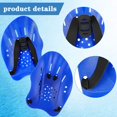 thumbnail image 5 of Paleta de natación mixta Paleta de natación Palas de mano de natación, accesorios de entrenamiento de natación para nadadores, principiantes, 5 of 5