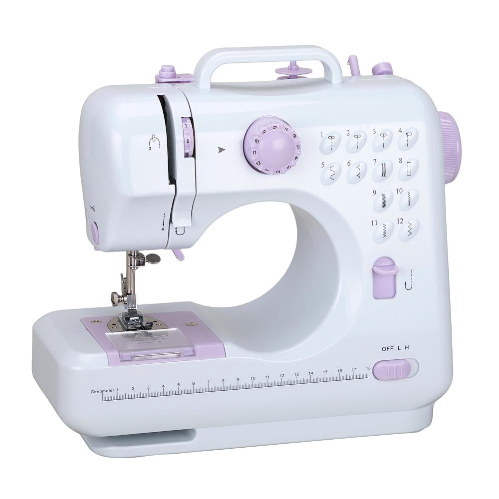 AonesyOfficial Sewing Machine, 12 Builtin Stitches(Purple)