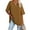 Brown, variant on Women's Oversized T Shirts Half Sleeve V Neck Loose Tops Tee