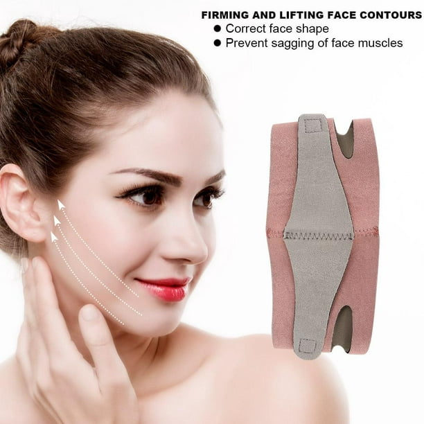 Filfeel Face Slimming Belt Slimming Face Shield, V Line Face Lift Up Face  Lifting Bandage, For Women Accelerate Blood Circulation 