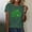 Green, variant on St Patricks Day Shirt Women Shamrock Graphic Tees St Patty's T-Shirt Green Irish Tops