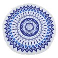 thumbnail image 2 of Electronicheart Round Tassel Fringing Radiate Beach Towel Yoga Mat Cotton Table Cloth, 2 of 6