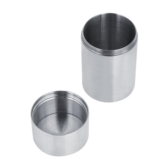 LHCER 304 Stainless Steel Tea Storing Box, 85ml Seasoning Storing Can