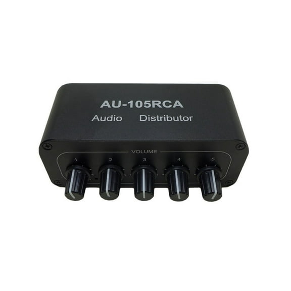 1 x Stereo Audio Mixer-black