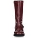 thumbnail image 3 of Botas de combate de color burdeos con tacones gruesos con hebilla para mujer EU 41, 3 of 7
