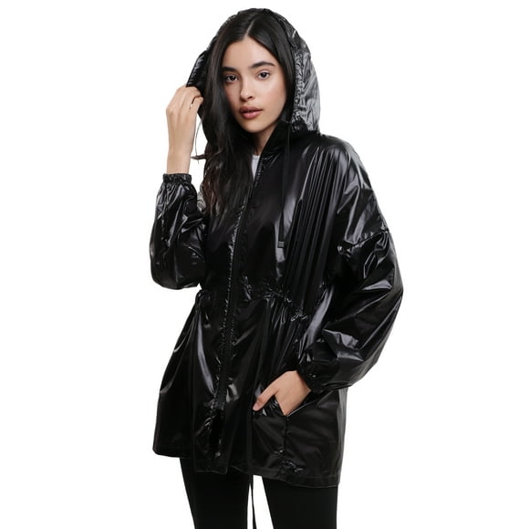 FACEBUG Mujer Gabardina Corta Facebug Juvenil