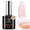 Pink, variant on modelones Nude Builder Nail Gel Top Coat, 15 ML No Wipe Ultra Gloss Jelly Gel Polish Apex Building Nails Strengthener Extension Neutral Color Nail Art Long Lasting Soak Off U V Manicure
