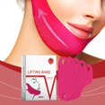 thumbnail image 2 of Face Mask Skincare Collagen face mask Skin care Mask Chin Patch Mask Hydrates And Moisturizes Jaw Line Facial V-shape Mask(buy 2 get 10% off), 2 of 5