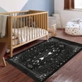 thumbnail image 3 of FJPT Mystic Moon Phase Celestial Design Soft Small Area Rugs Non Slip Indoor Floor Carpet for Living Room Bedroom Decor, 3 of 5