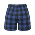thumbnail image 5 of Pajama Shorts Boys Girls Boys Pajamas Size 14-16 Boys Pajama Pants Long Sleep Soft Elastic Waist Bottoms Plaid Lounge With 2 Pockets 4-14 Years, 5 of 5
