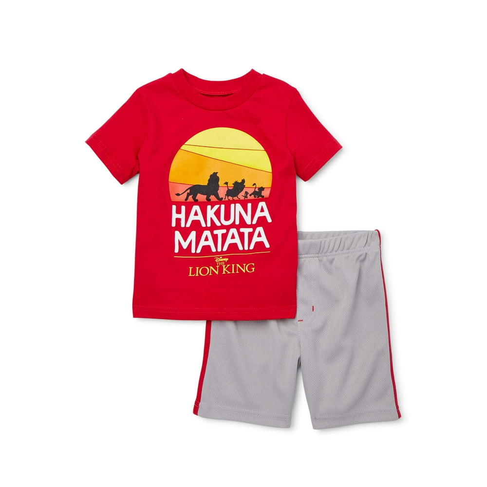 The Lion King The Lion King Toddler Boy TShirt & Mesh Athletic