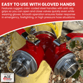 thumbnail image 2 of Ace Fire Defense Brass Wye fitting Fire Hydrant Splitter Gated Valve 2.5" x 1.5" | High Pressure Hose NST Thread | Durable Brass Body | Precise Dual Flow Control for Fire Hydrants  & Hose System, 2 of 7