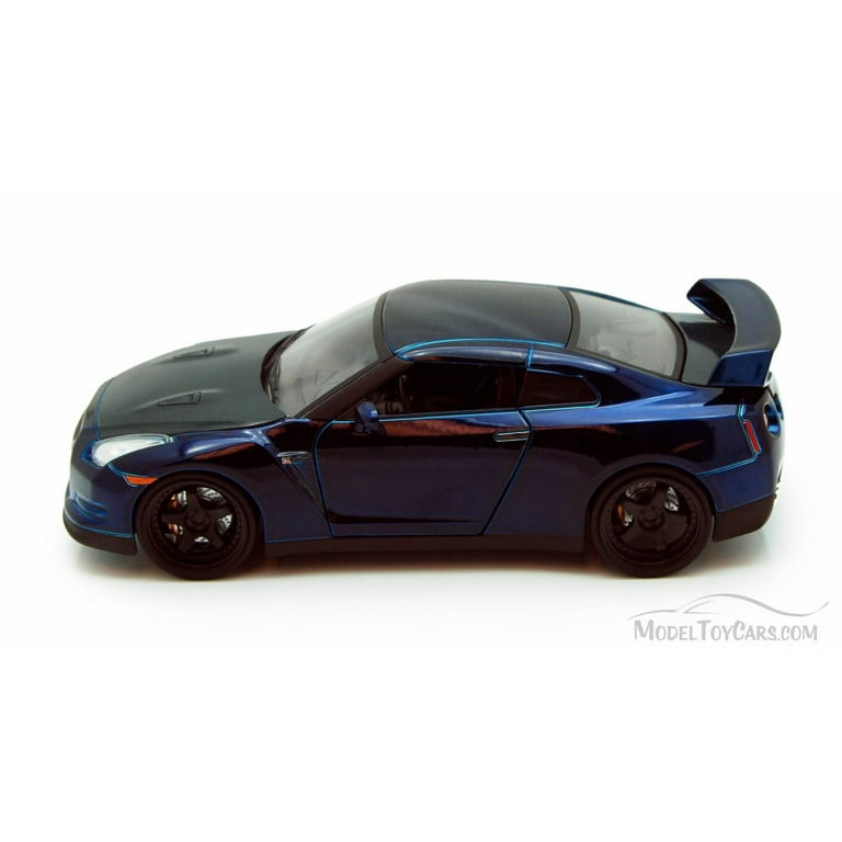 Brian's 2009 Nissan GT-R, Blue - Jada Toys Fast & Furious
