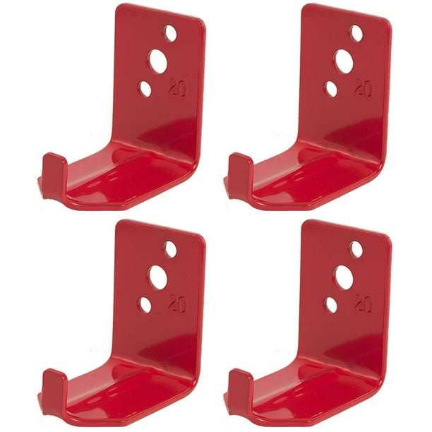 (6 Pack) Universal Fire Extinguisher Wall Hook, Mount, Bracket