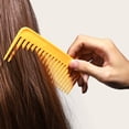 thumbnail image 2 of Huhudde Wide Tooth Comb Anti Static No Handle Combs Thick Wavy Curly Hair for Women Men, 2 of 16
