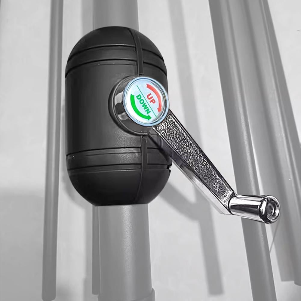 Patio Umbrella Accessories,Umbrella Replacement Parts Heavy Duty Holder Umbrella Hand Crank,Adjustable Outdoor Umbrella Crank Handle Replacement Accessories for Picnic Beach Patio Courtyard