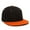 Black/orange, variant on OC Sports CAGE25 Flexible Fitting Cap - Columbia Blue Black