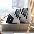thumbnail image 6 of LALILO Throw Pillow Covers Monochrome Stripes Black Book With Cushion Cover 18" x 18", 1528 Pack, 6 of 6