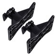 thumbnail image 1 of Minkissy Support de Haut-Parleur pour Haut-Parleurs avec Forme de Plateau en Plastique, Noir, 2 Pcs, 1 of 6